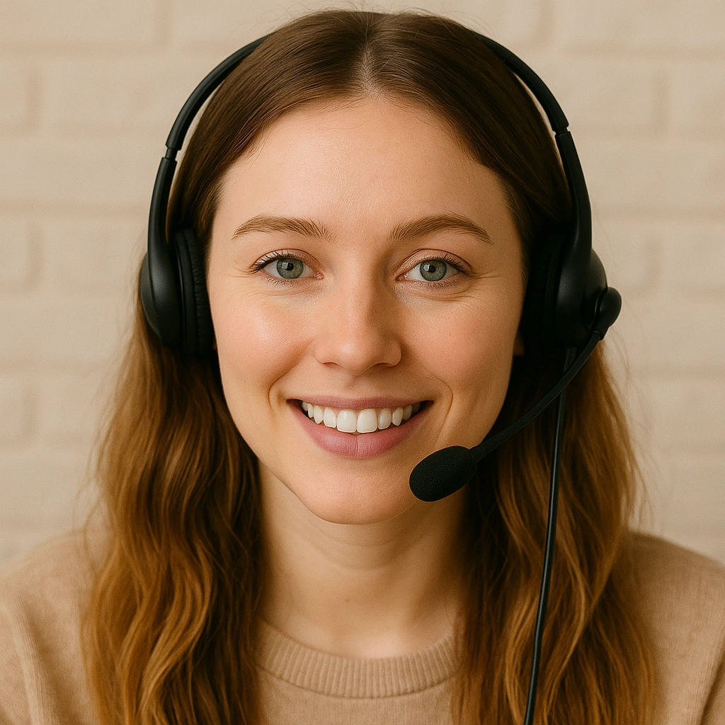 Imagen de perfil de una estudiante femenina estadounidense que vive en New Hampshire